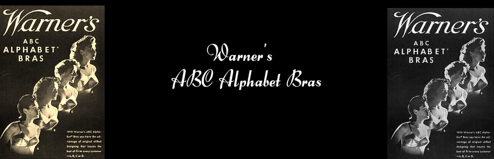 Warner's ABC Aphabet Bras - History of The Warner Brother's Corset